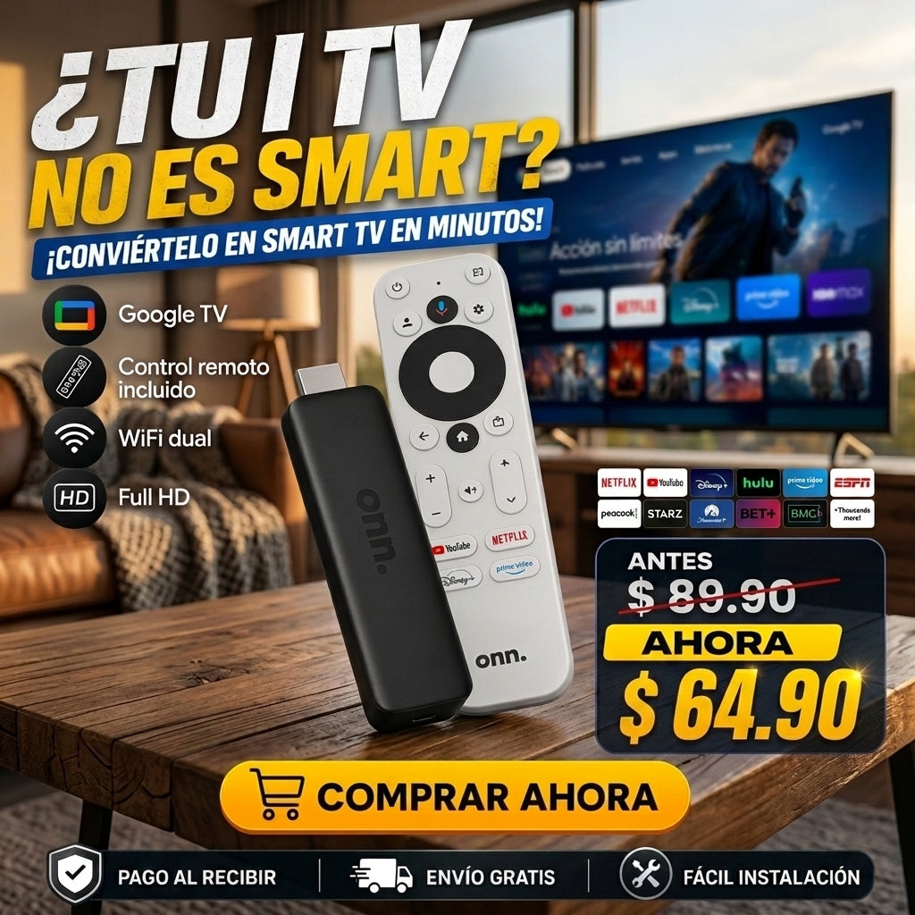🔥 Oferta Smart TV: Convierte tu TV Normal en una TV Inteligente
